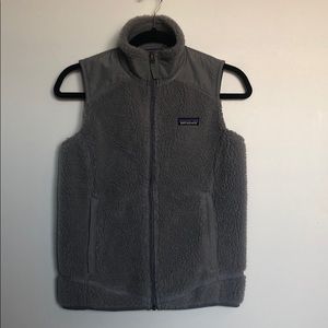 Women’s Gray Fleece Patagonia Vest